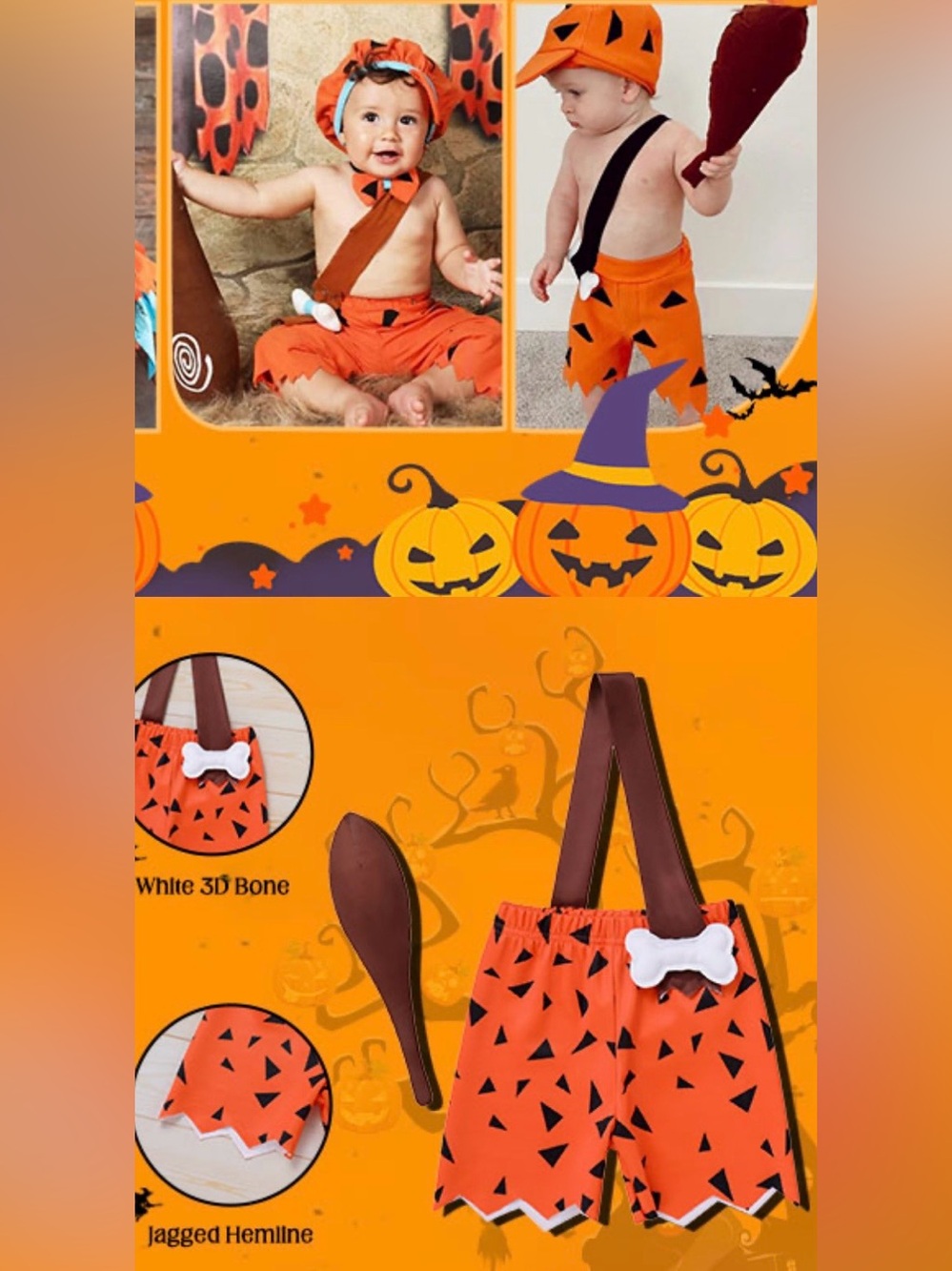 NWOT  Bam Bam Baby Costume